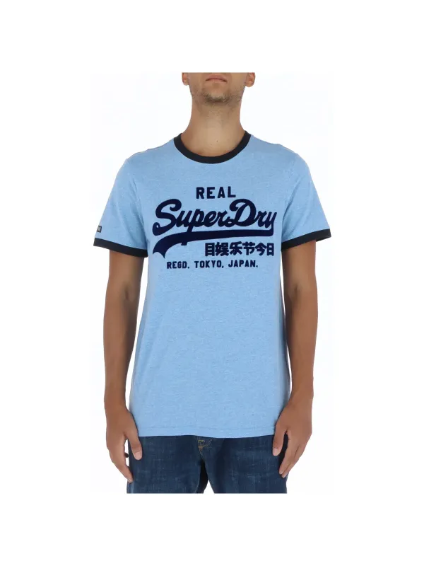 Superdry Herren T-Shirt Azurblau | online kaufen