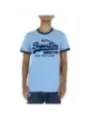 Superdry Herren T-Shirt Azurblau | online kaufen