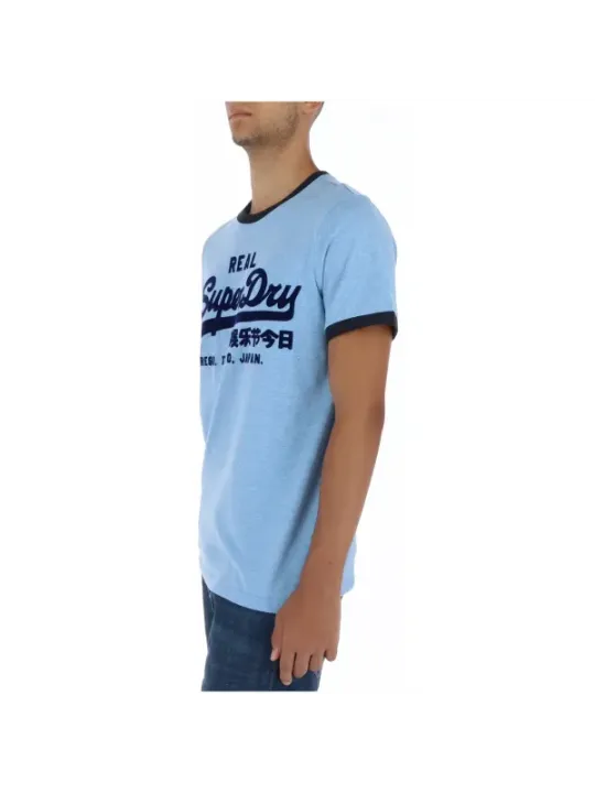 Superdry Herren T-Shirt Azurblau | online kaufen
