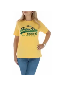 Superdry T-Shirt Gelb mieten | Flex-Fashion Verleih-Shop