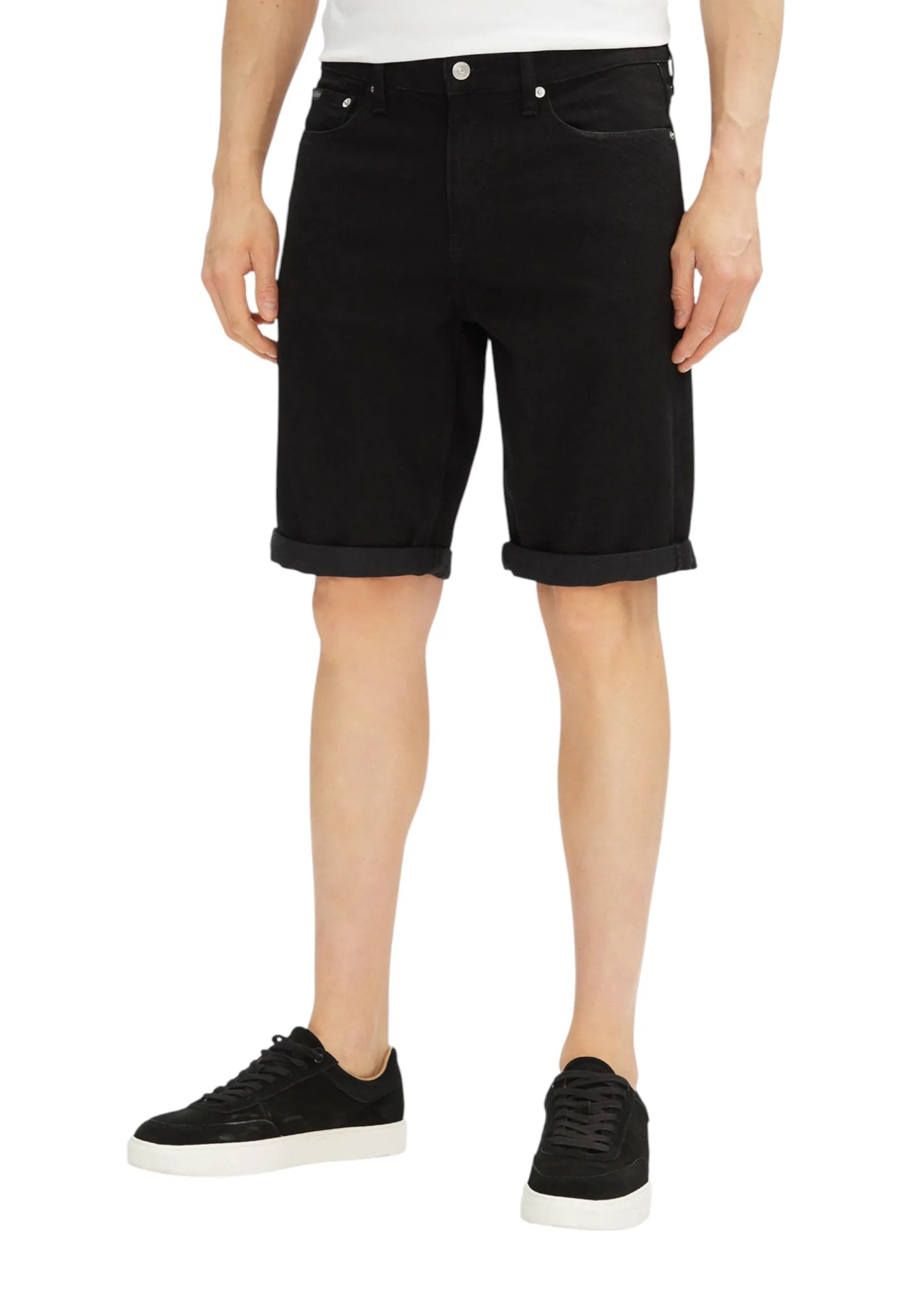 Herren Bermudas Schwarz 486181