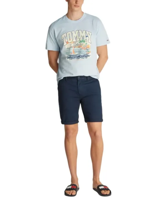 Tommy Hilfiger Jeans Herren Bermudas Blau | online kaufen