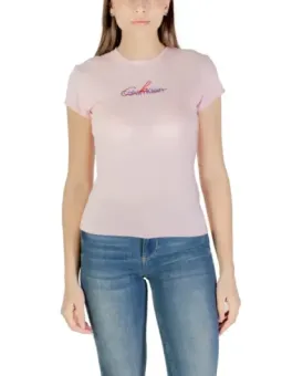 Calvin Klein Rosa T-Shirt mieten - Flex-Fashion Verleih
