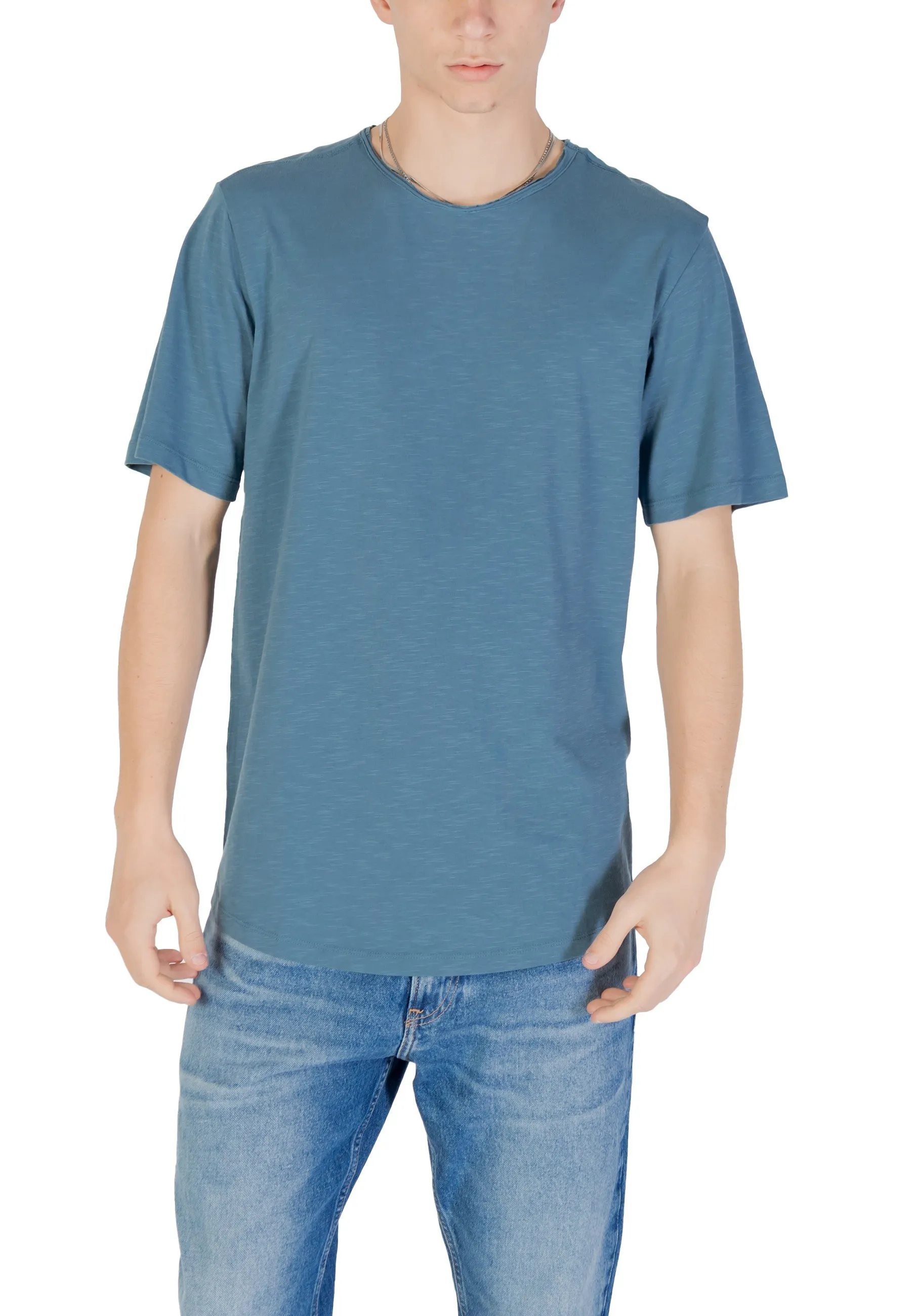 Herren T-Shirt Blau 486191