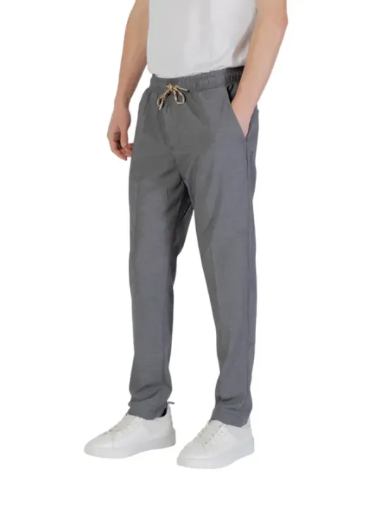 Gianni Lupo Herren Sommerhose Grau | online kaufen