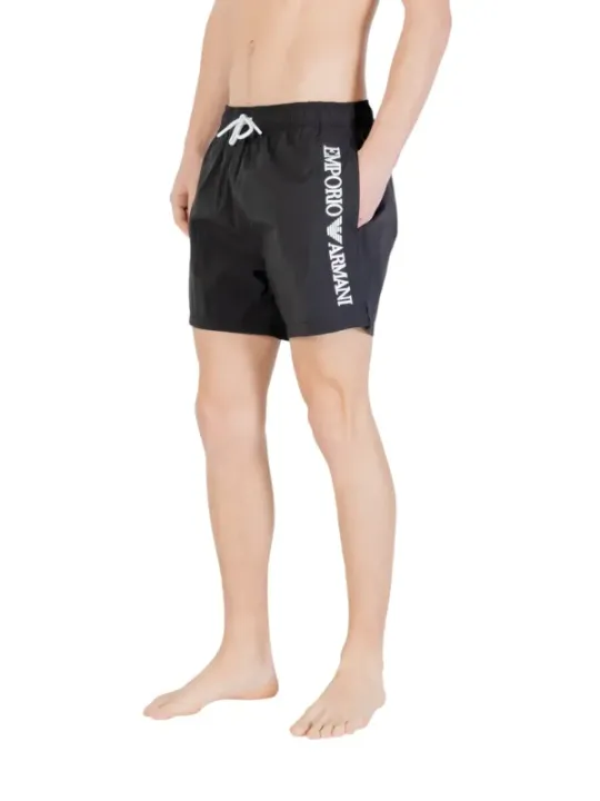 Emporio Armani Underwear Herren Badehose Schwarz