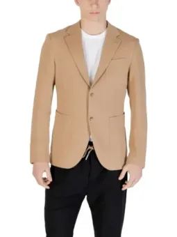 Beiges Gianni Lupo Herren Sakko mieten - Flex-Fashion Verleih