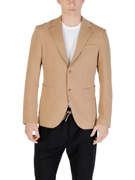 Gianni Lupo Herren Sakko Beige | online kaufen