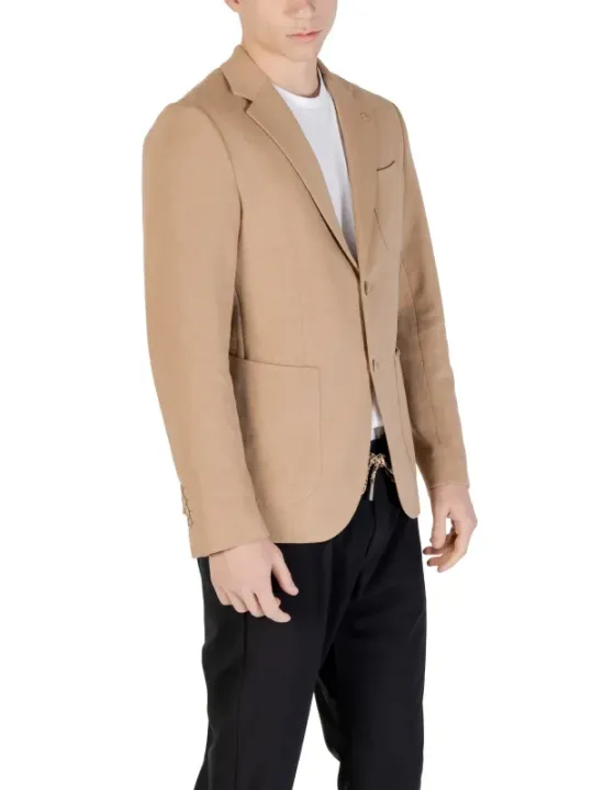 Gianni Lupo Herren Sakko Beige | online kaufen