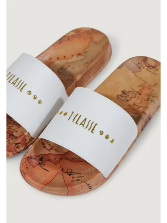 Alviero Martini Prima Classe Pantolette Weiß | online kaufen