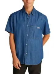 Calvin Klein Jeans Herren Hemd Azurblau | online kaufen