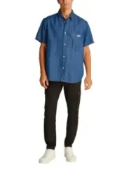 Calvin Klein Jeans Herren Hemd Azurblau | online kaufen