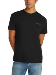Tommy Hilfiger Jeans Herren T-Shirt Schwarz | online kaufen