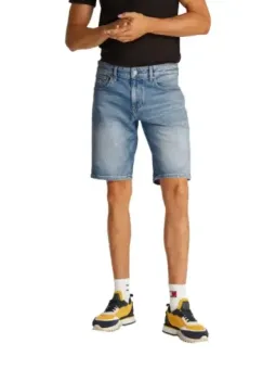 Tommy Hilfiger Jeans Herren Bermudas Azurblau