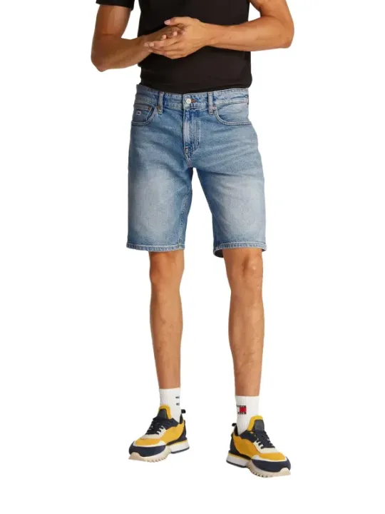 Tommy Hilfiger Jeans Herren Bermudas Azurblau