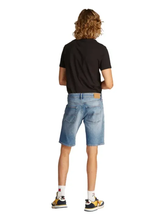 Tommy Hilfiger Jeans Herren Bermudas Azurblau