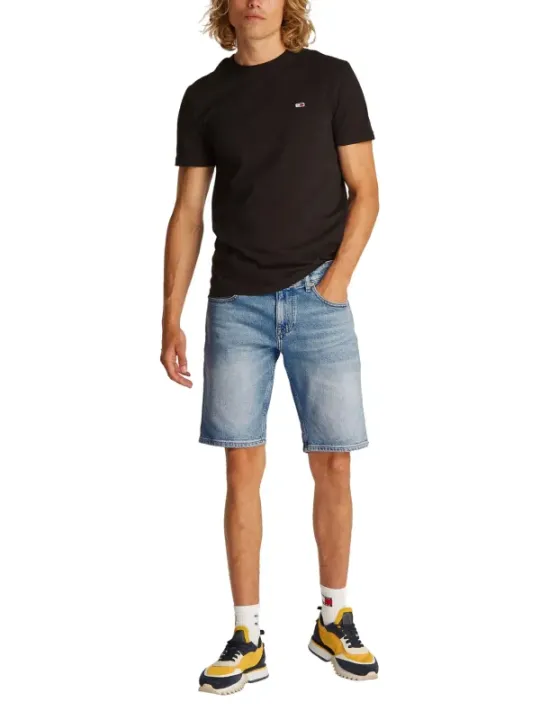 Tommy Hilfiger Jeans Herren Bermudas Azurblau