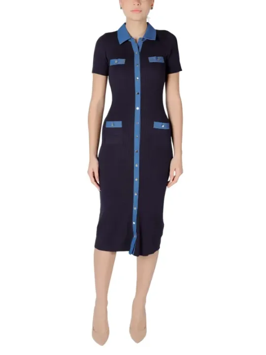 Morgan De Toi Kleid Blau | online kaufen
