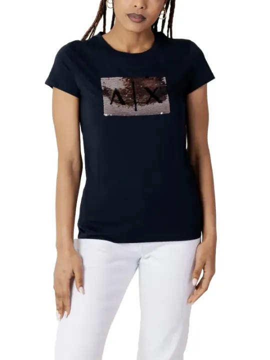 Armani Exchange T-Shirt Blau | online kaufen