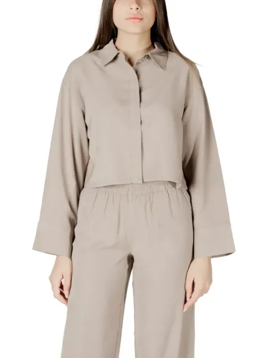 Only Bluse Beige | online kaufen