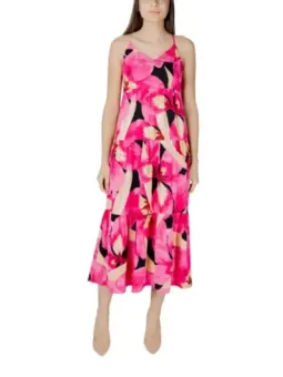 Fuchsinrotes Only Kleid mieten - Flex-Fashion Verleih-Shop