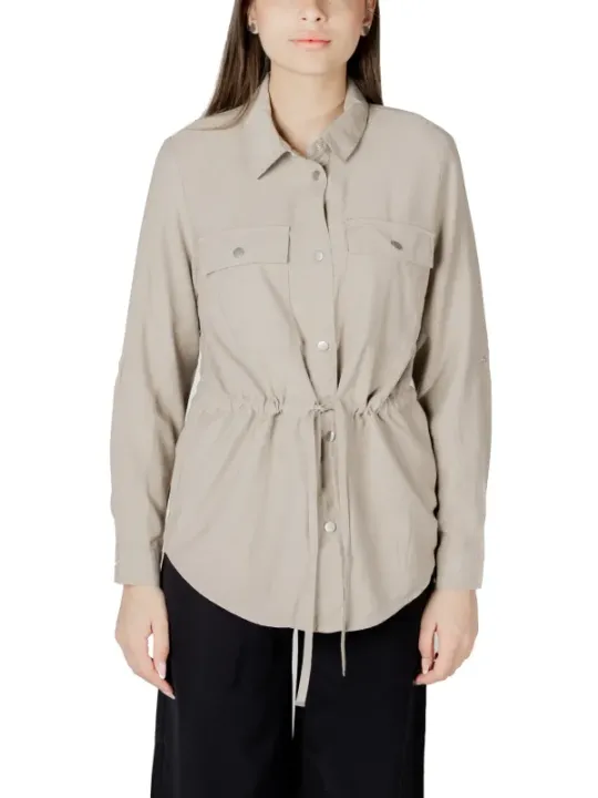 Only Hemd Beige | online kaufen