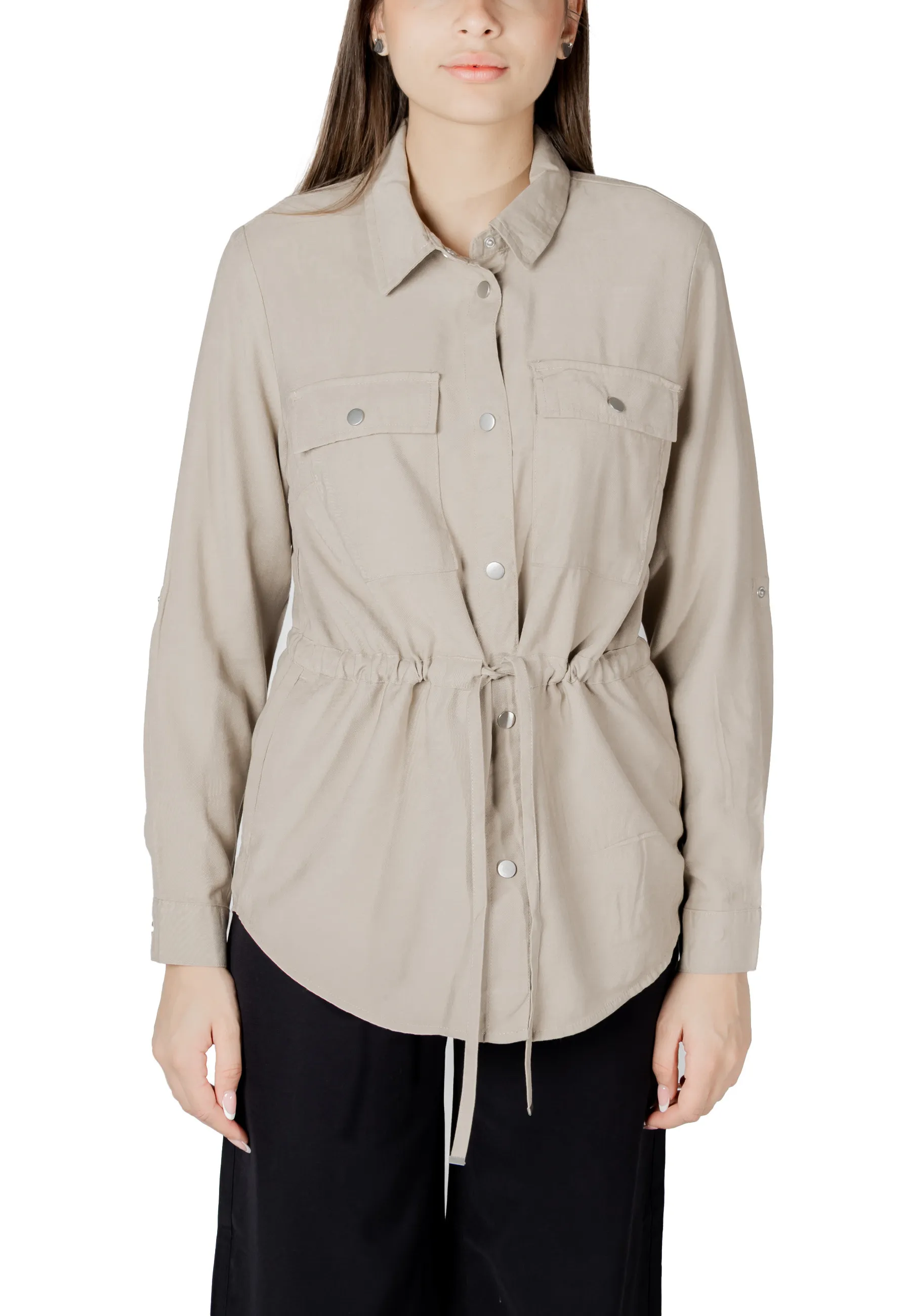 Only Hemd Beige 485750