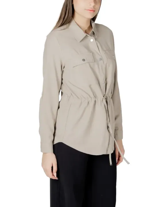 Only Hemd Beige | online kaufen