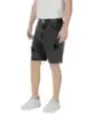 Gianni Lupo Herren Bermudas Schwarz | online kaufen