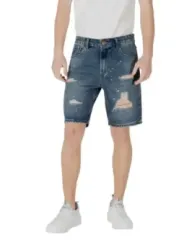 Gianni Lupo Herren Bermudas Azurblau | online kaufen