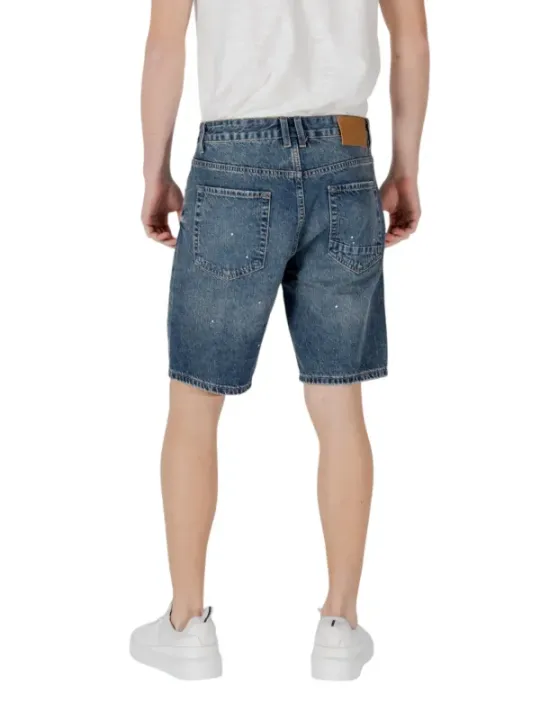 Gianni Lupo Herren Bermudas Azurblau | online kaufen