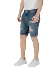 Gianni Lupo Herren Bermudas Azurblau | online kaufen