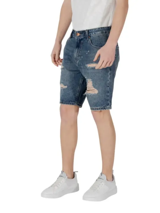 Gianni Lupo Herren Bermudas Azurblau | online kaufen