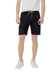 Gianni Lupo Herren Bermudas Schwarz | online kaufen