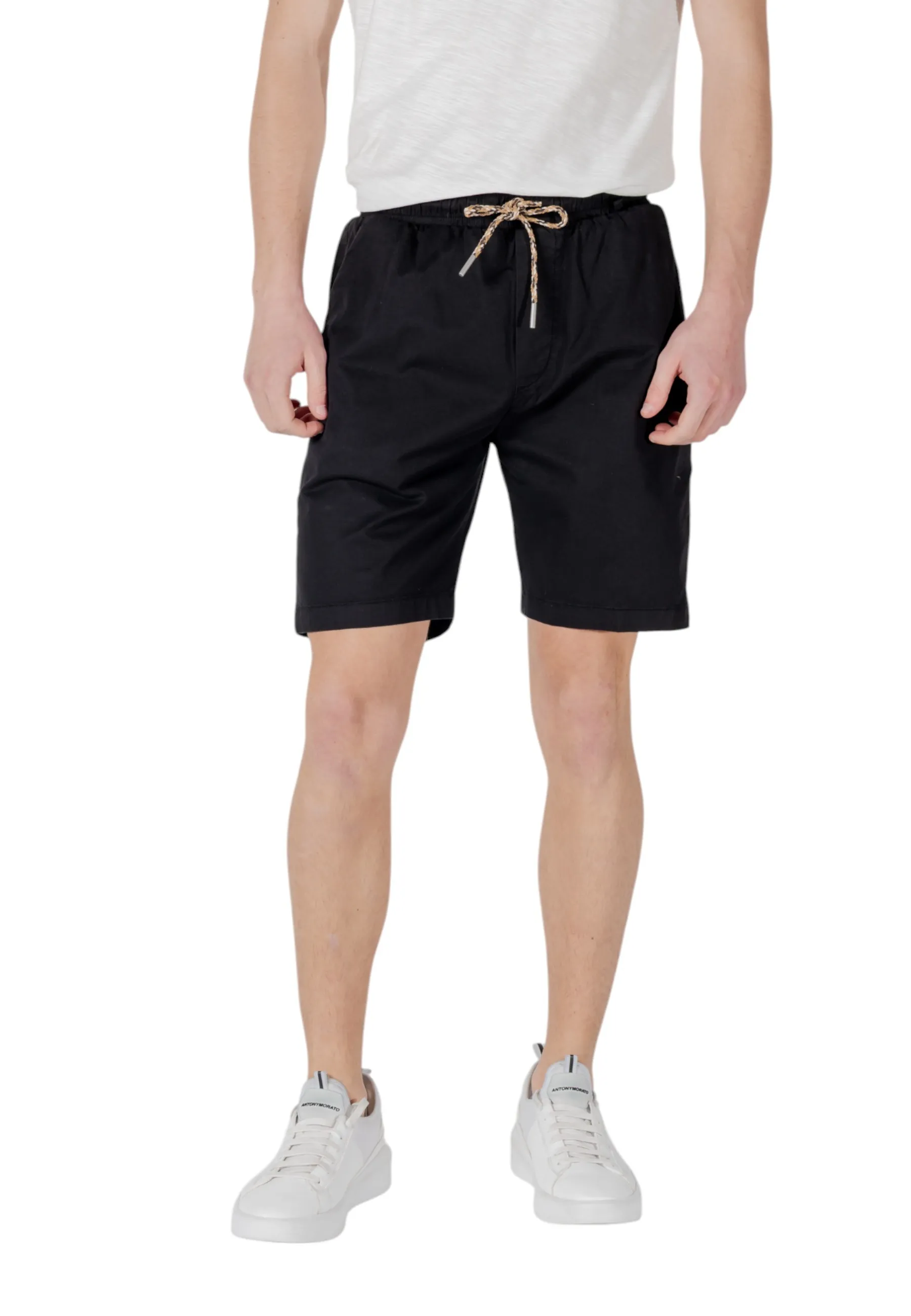 Herren Bermudas Schwarz 485560