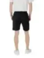 Gianni Lupo Herren Bermudas Schwarz | online kaufen