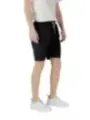 Gianni Lupo Herren Bermudas Schwarz | online kaufen