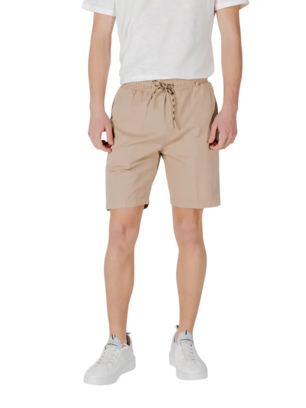 Gianni Lupo Herren Bermudas Beige | online kaufen