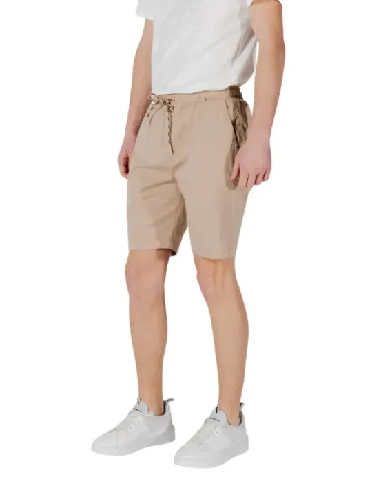 Gianni Lupo Herren Bermudas Beige | online kaufen