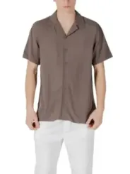 Gianni Lupo Herren Hemd Braun | online kaufen