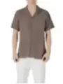 Gianni Lupo Herren Hemd Braun | online kaufen