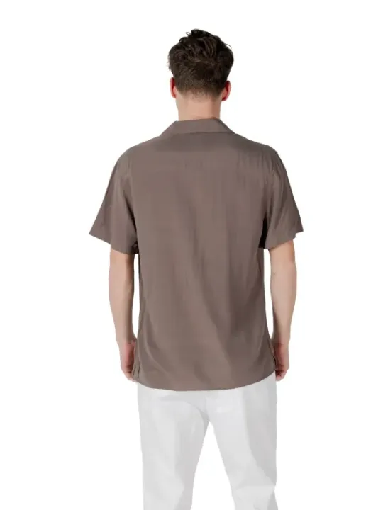 Gianni Lupo Herren Hemd Braun | online kaufen