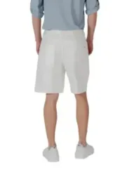 Gianni Lupo Herren Bermudas Weiß | online kaufen