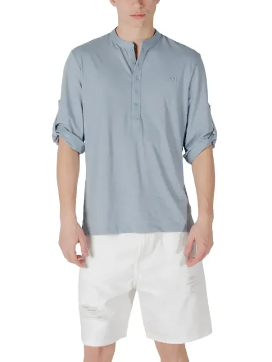 Antony Morato Herren T-Shirt Azurblau | online kaufen