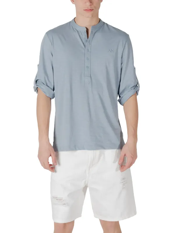 Antony Morato Herren T-Shirt Azurblau | online kaufen