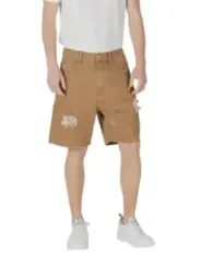 Gianni Lupo Herren Bermudas Beige | online kaufen