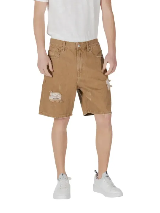 Gianni Lupo Herren Bermudas Beige | online kaufen