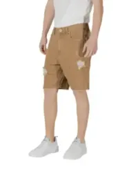 Gianni Lupo Herren Bermudas Beige | online kaufen