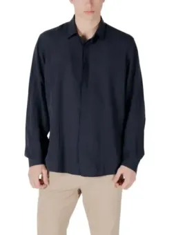 Antony Morato Herren Hemd Blau mieten | Flex-Fashion Verleih
