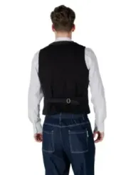 Gianni Lupo Herren Weste Schwarz | online kaufen
